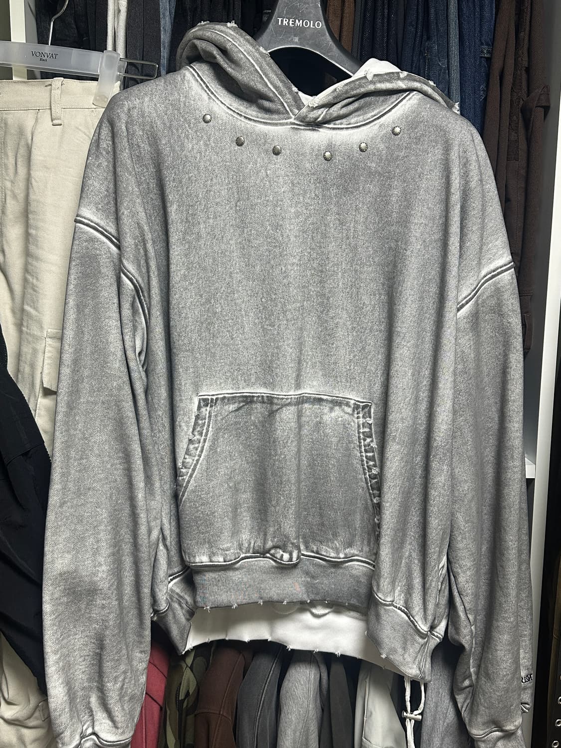 플레이버리즘 더티워싱 후드 상품이미지1