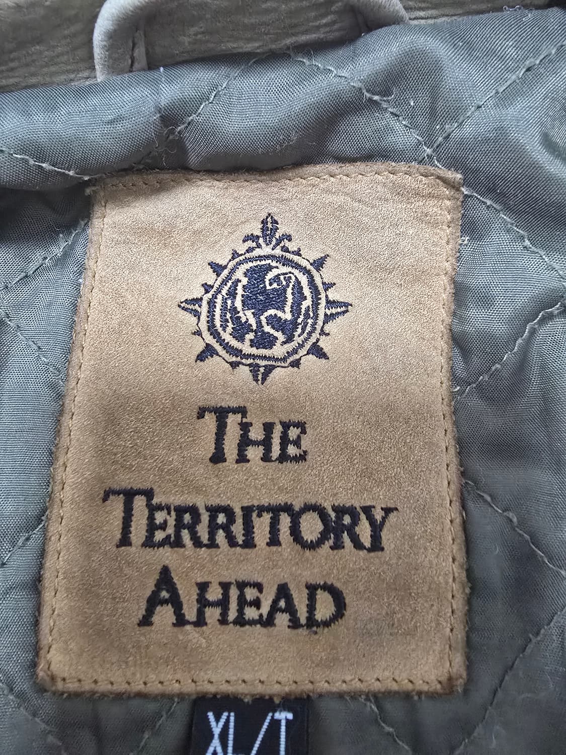 The Territory Ahead 빈티지 스웨이드 가죽 봄버 자켓 XL 상품이미지4