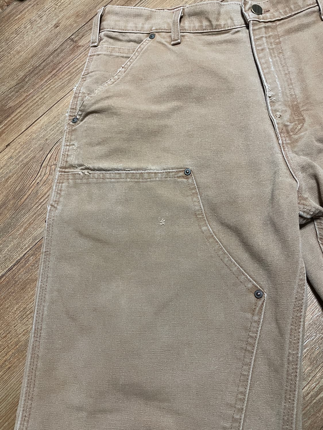 00s 칼하트 더블니 B136 브라운 34X32 상품이미지3