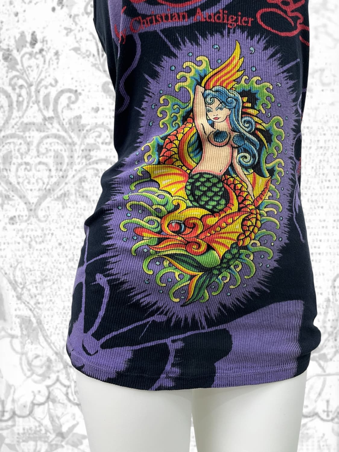 'ED HARDY' tattoo printing sleeveless  상품이미지4