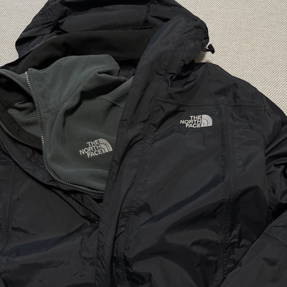 노스페이스 하이벤트 바람막이 자켓 (후리스 내피) 상품이미지2