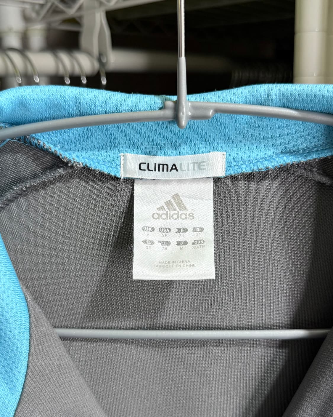 아디다스 그레이 & 하늘색 져지 상품이미지7