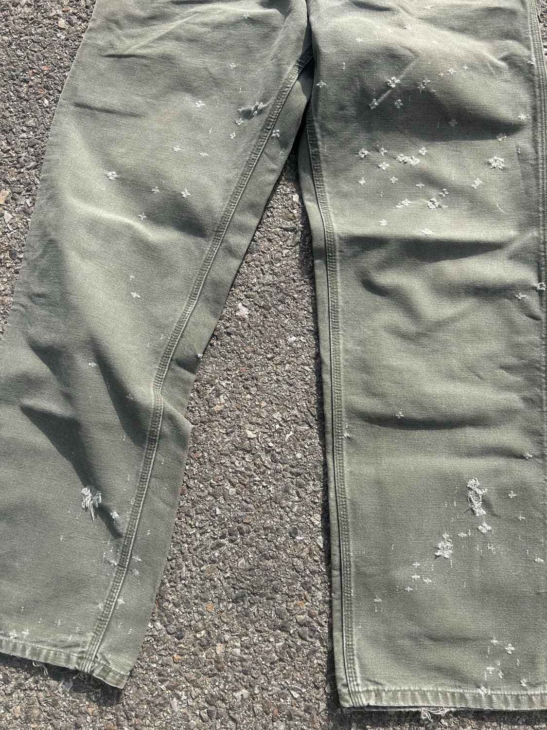 90’s 칼하트 B11 싱글니 모스그린 36in 상품이미지2