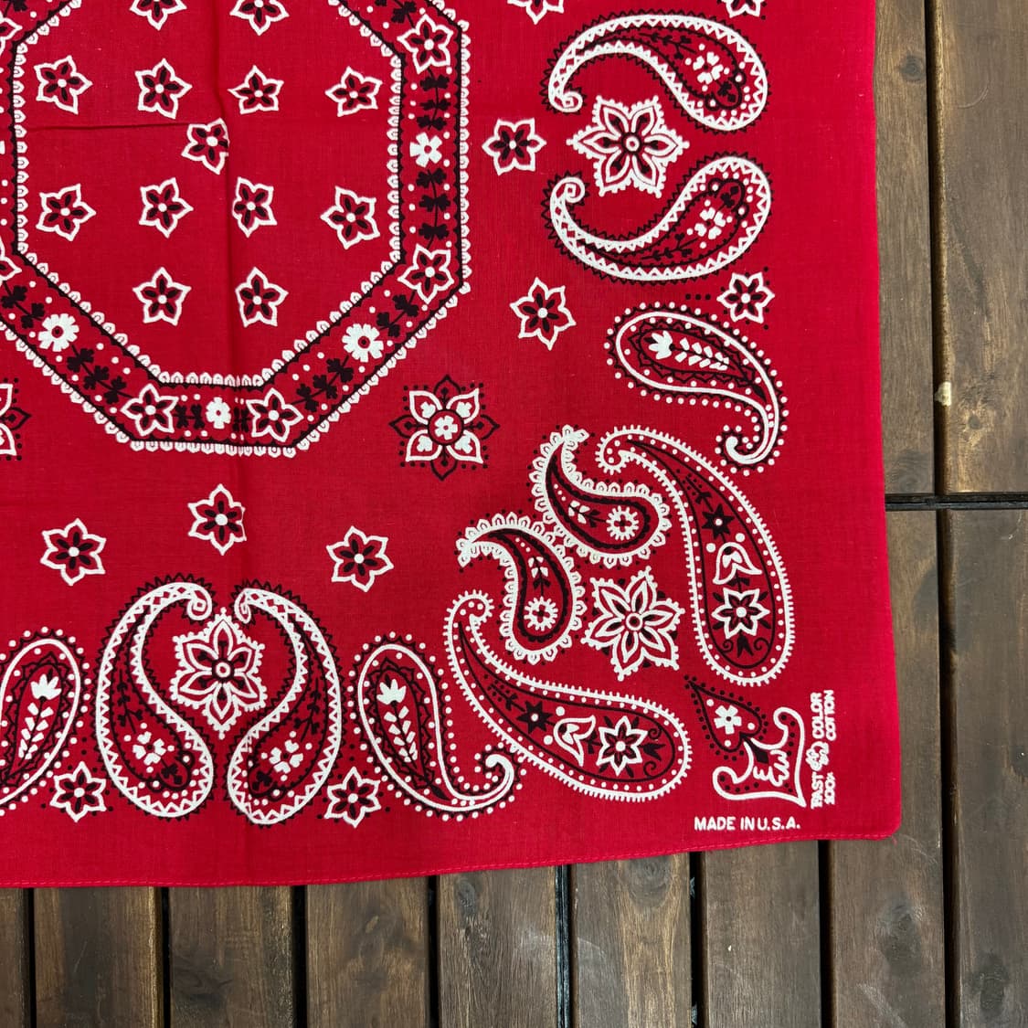 빈티지 페이즐리 반다나 made in USA   상품이미지2