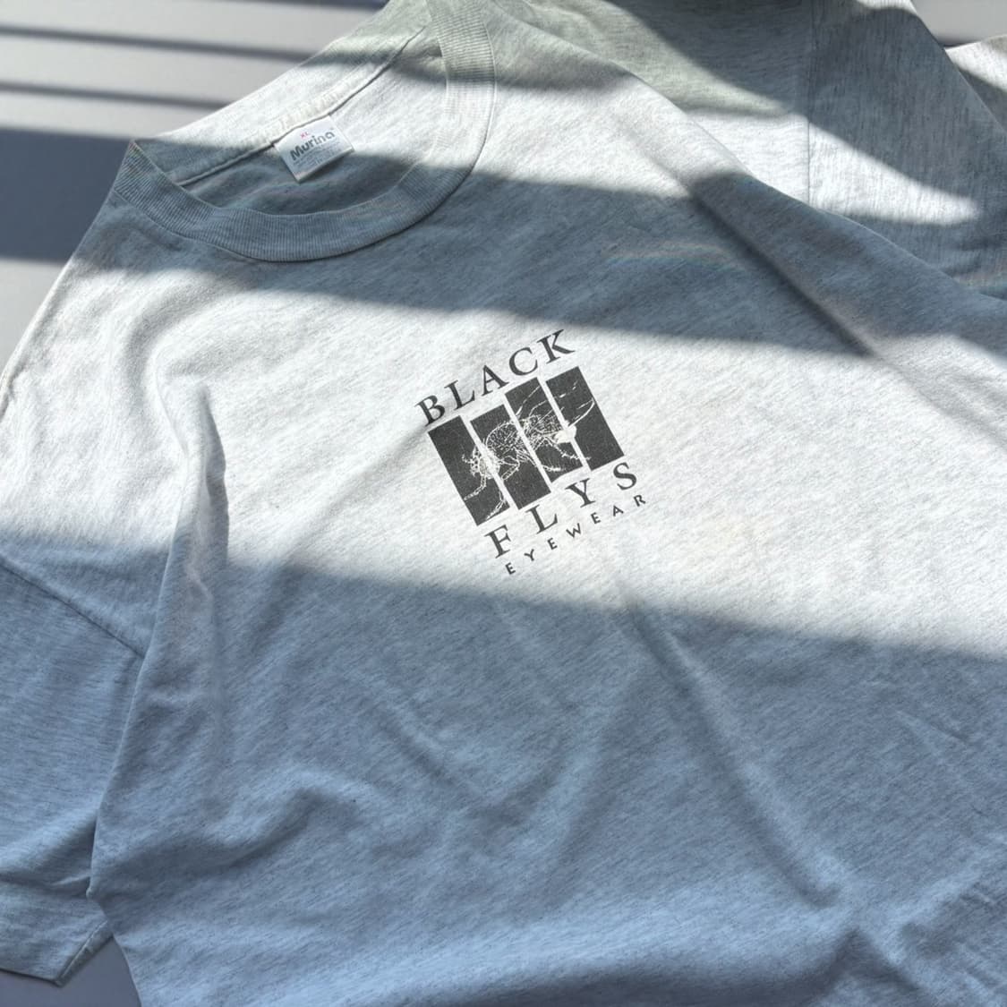 XL)90's 블랙 플라이즈 Black Flag 패러디 티셔츠 상품이미지1