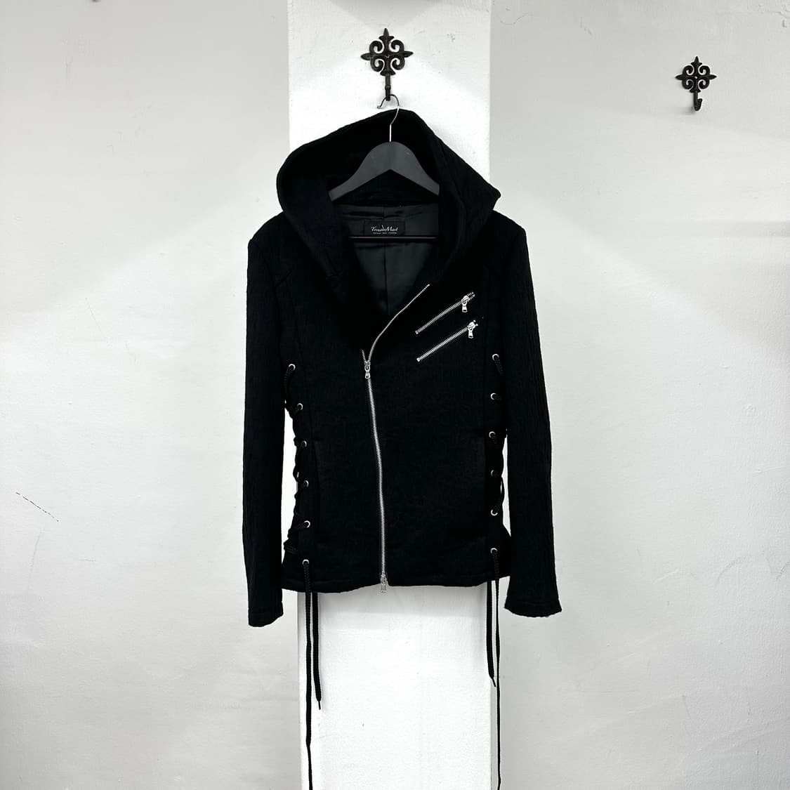 Tornado mart asymmetry lace hood jacket 상품이미지4