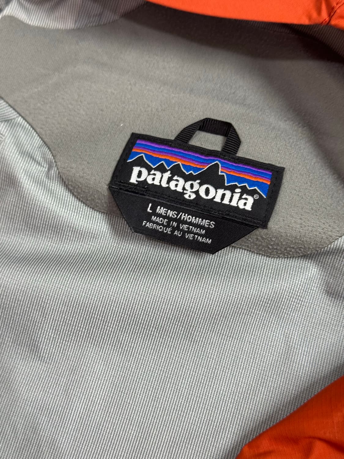 L 파타고니아 토렌쉘 투톤 오렌지 차콜 상품이미지6