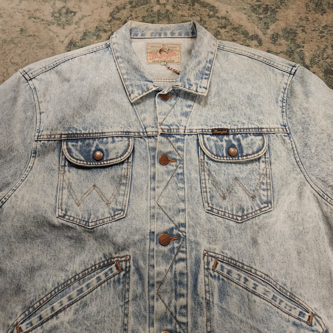 90s 오리지날 랭글러 데님자켓 상품이미지2