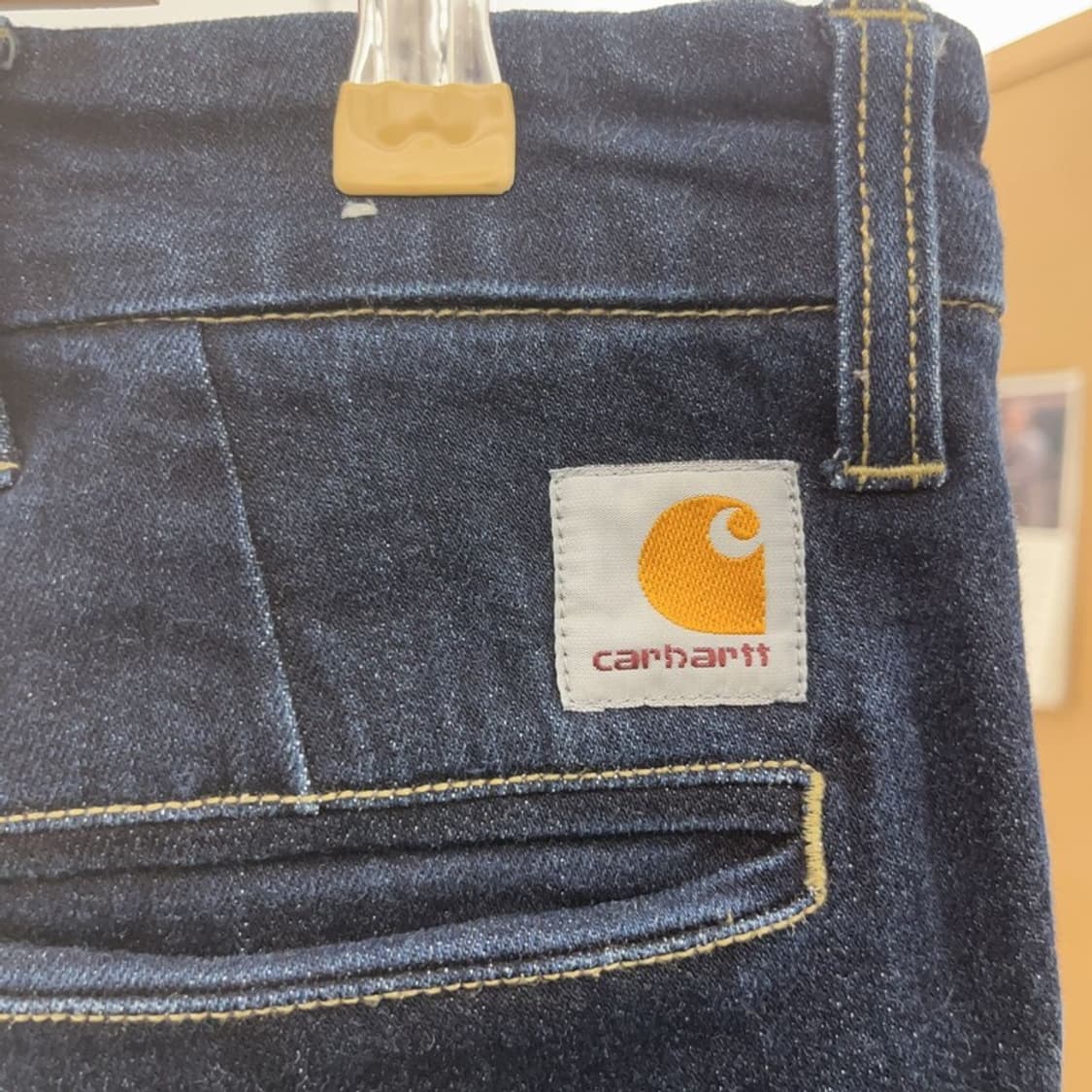 칼하트 SID 시드 캐주얼 스판 진청 데님팬츠 28인치 C08546 상품이미지5