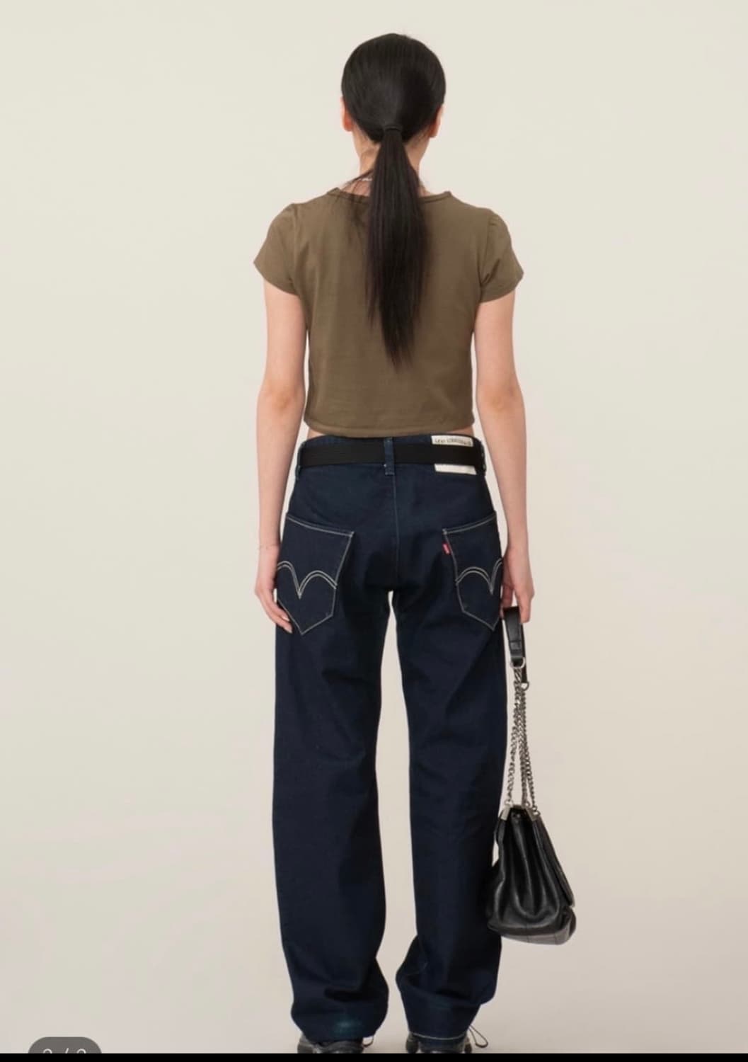 [28] 00s Levi's N3BP 리바이스 루즈핏 데님팬츠 상품이미지9