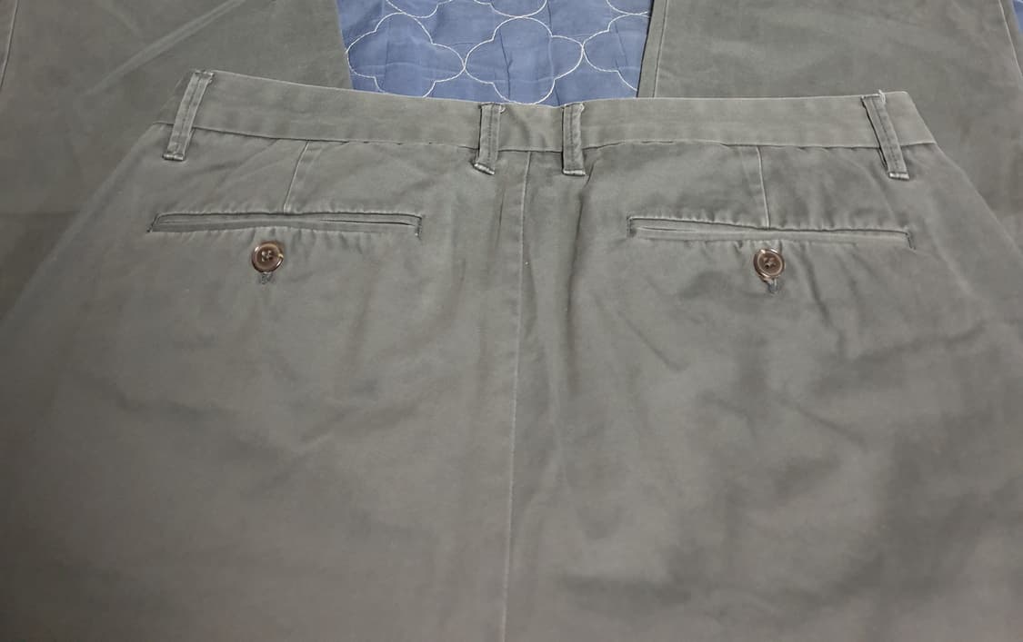 (빈티지) 코스모폴리탄 비노 피그먼트 코튼 치노팬츠 다크그레이 (34) 상품이미지2