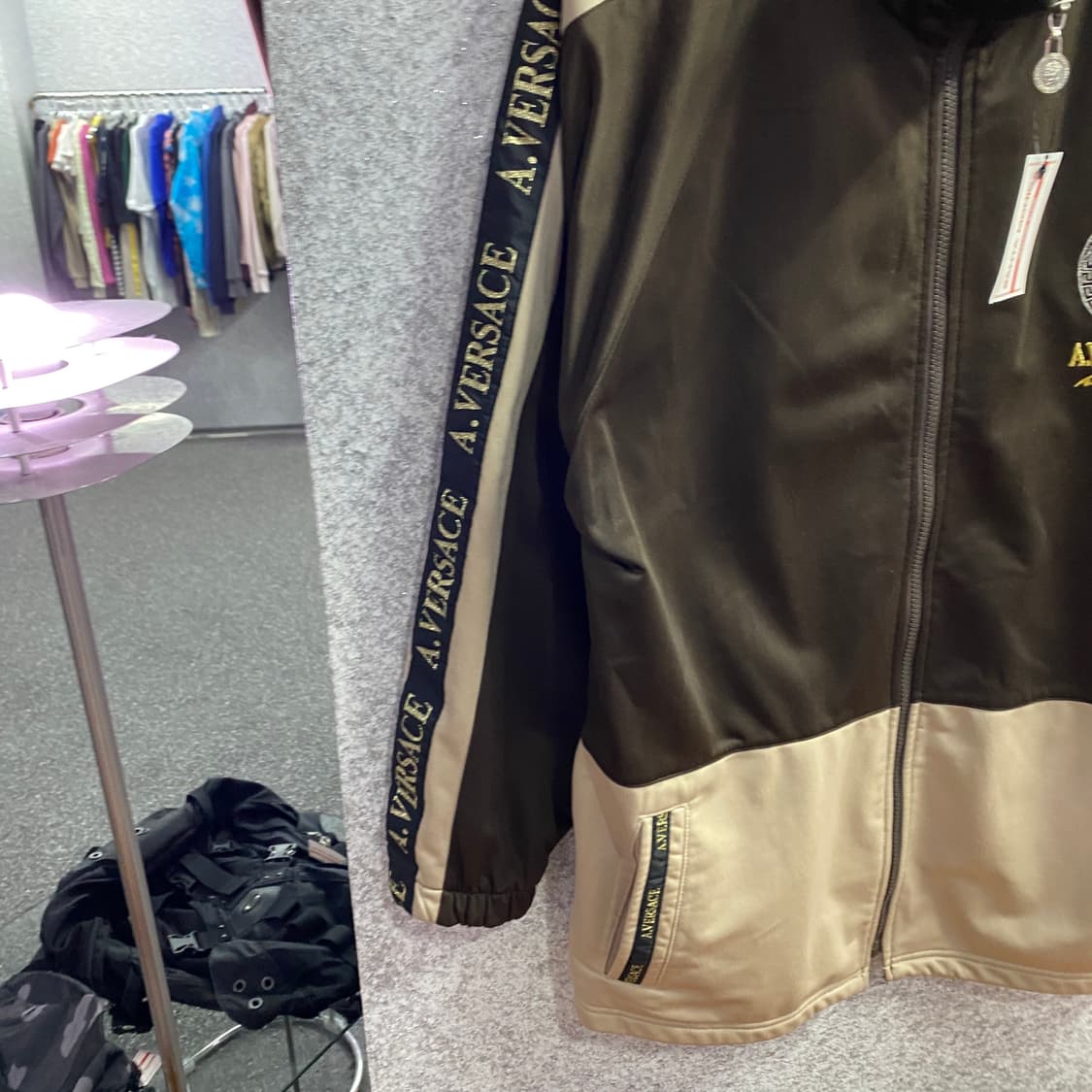 알프레도 베르사체 올드스쿨 메두사 트랙탑 져지  B4382  상품이미지5