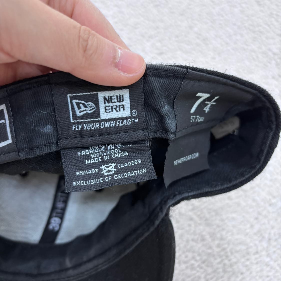 7 1/4 뉴에라 로고 스냅백 볼캡 0415E 상품이미지6