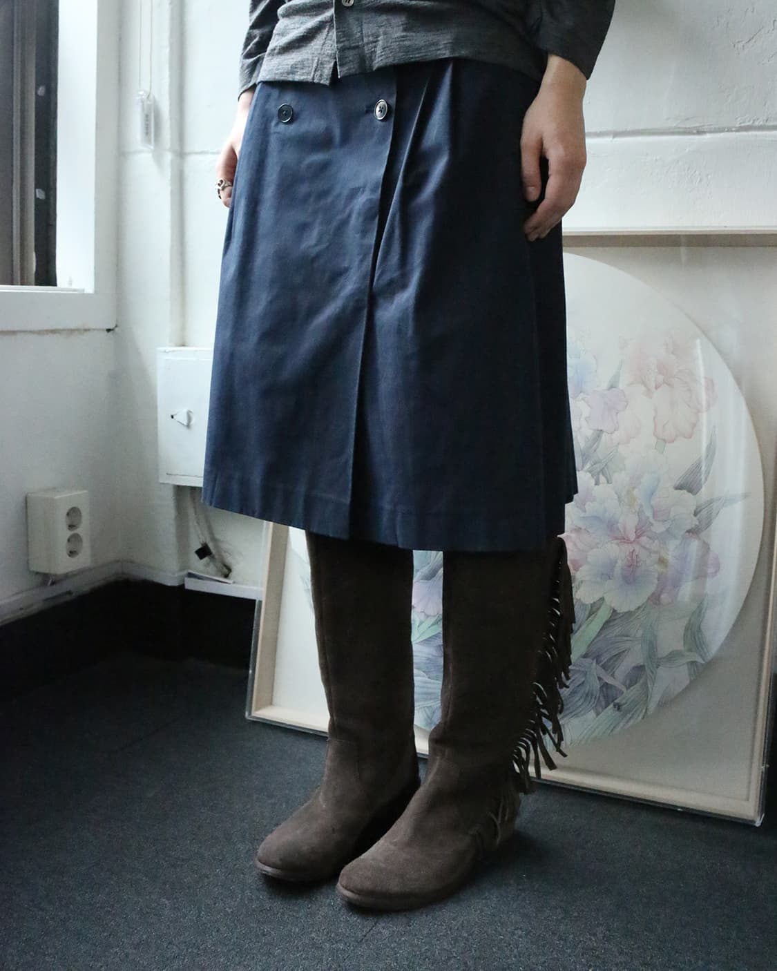 Roper 프린지 스웨이드 부츠  상품이미지2