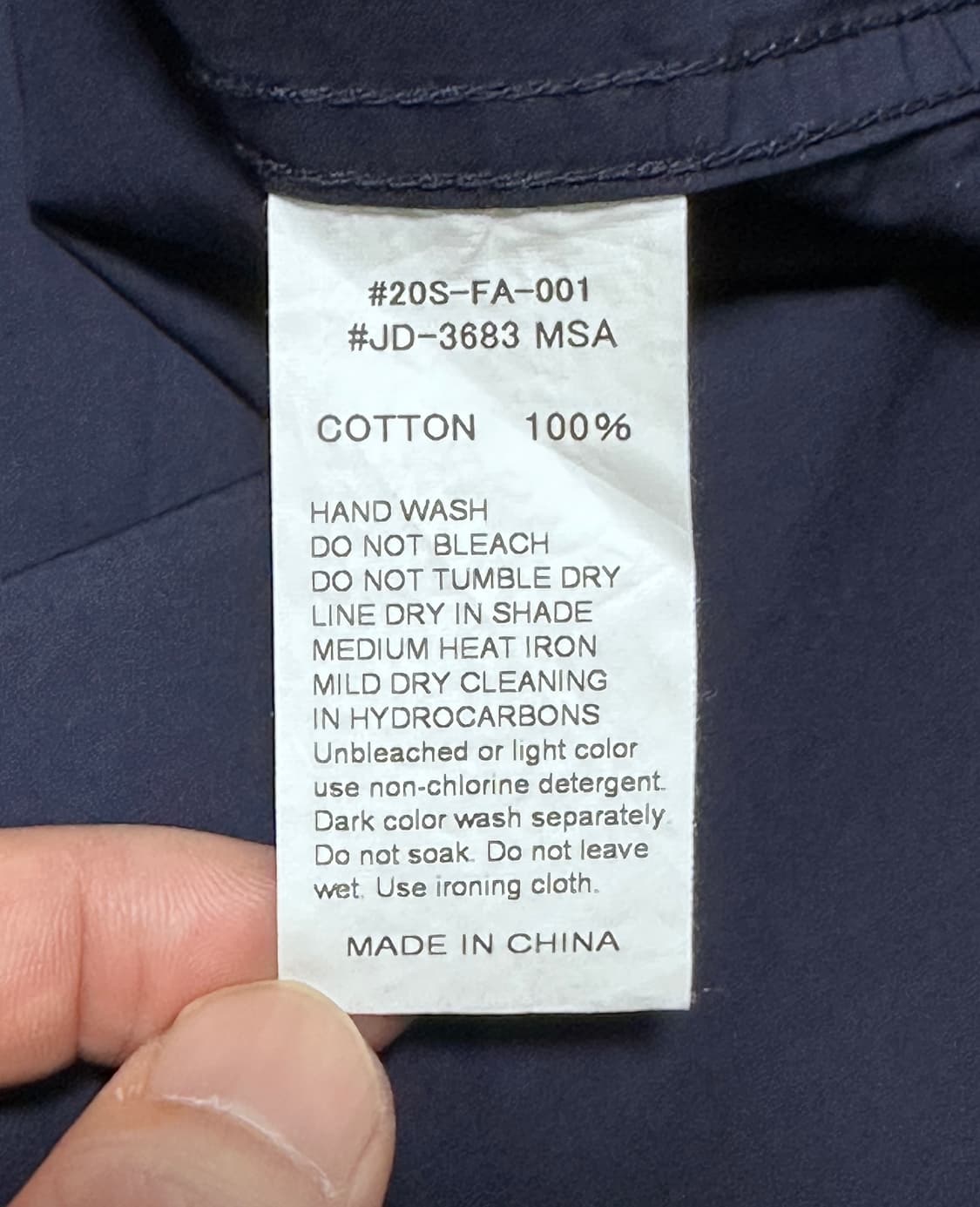 Danton 단톤 코튼 포플린 셔츠자켓 상품이미지7