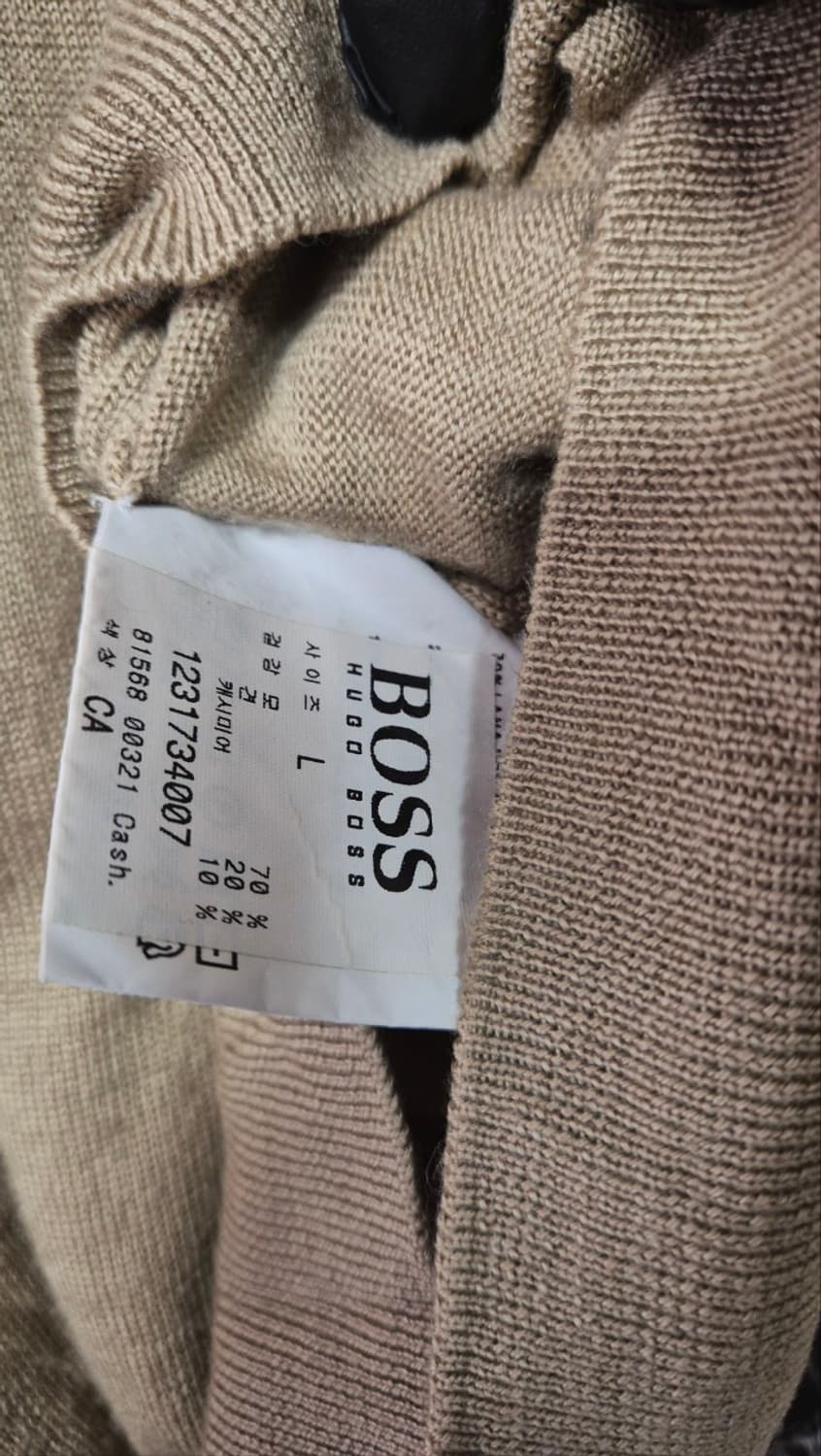 휴고보스  캐시미어 실크 울 니트L 상품이미지3