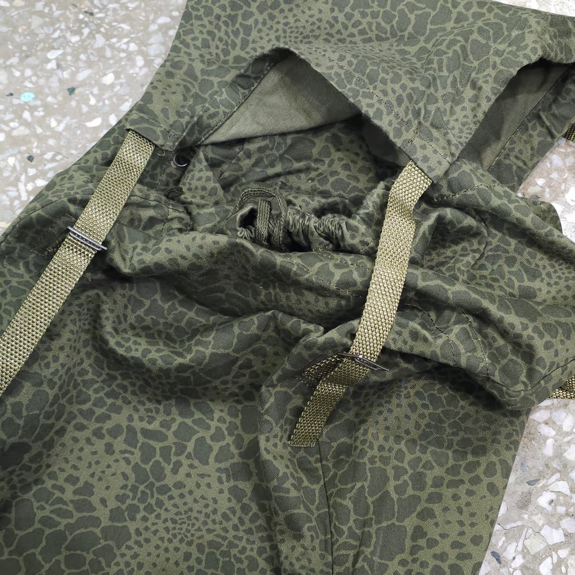 빈티지 폴란드군 카모 백팩 상품이미지3