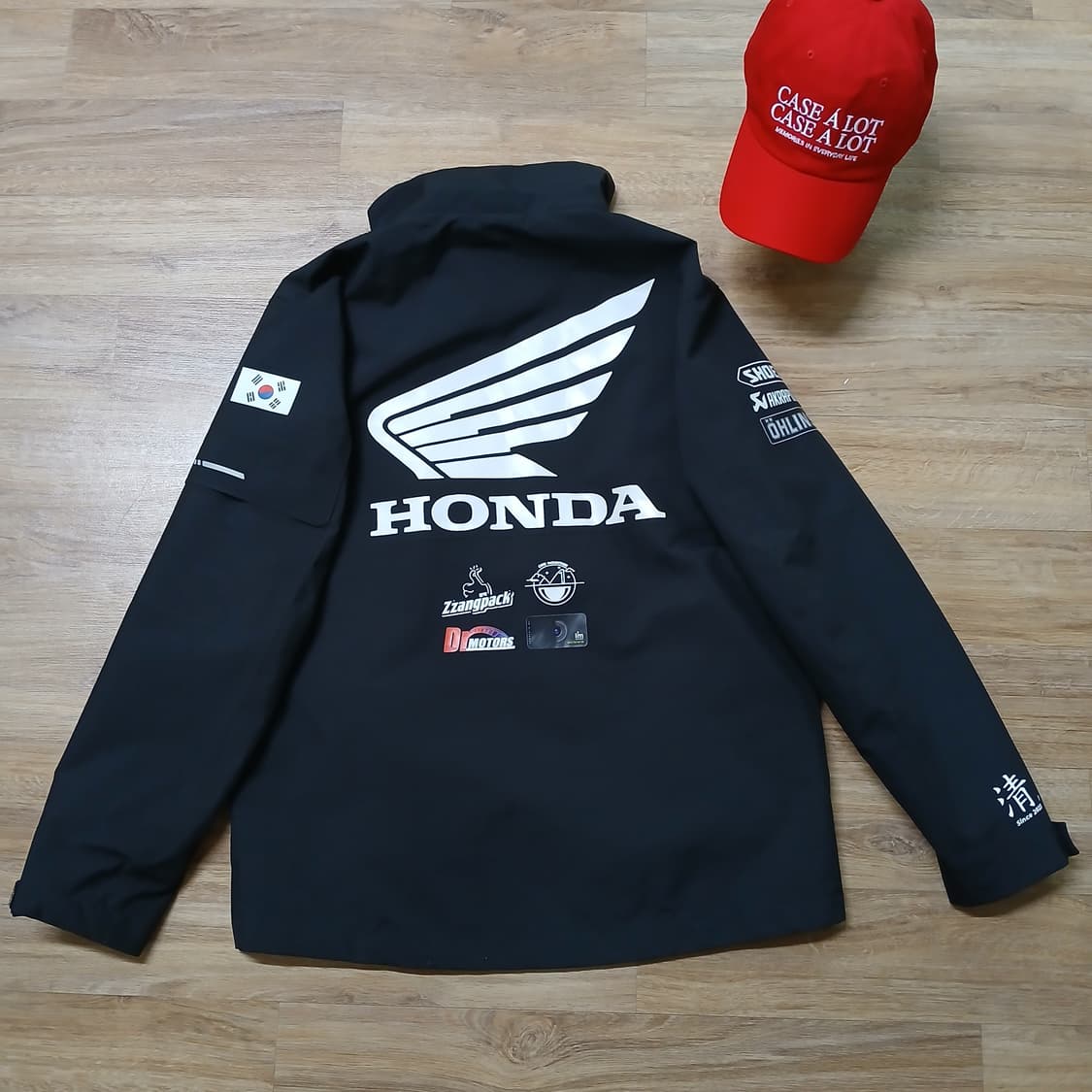 바이크 레이싱 커스텀 마킹 바람막이 자켓 상품이미지1