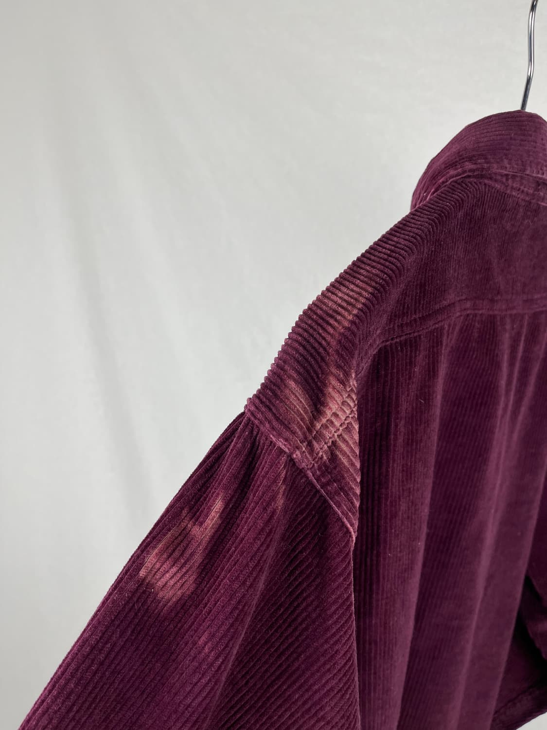 Vintage (Made in Usa) 와인컬러 셔츠  상품이미지3