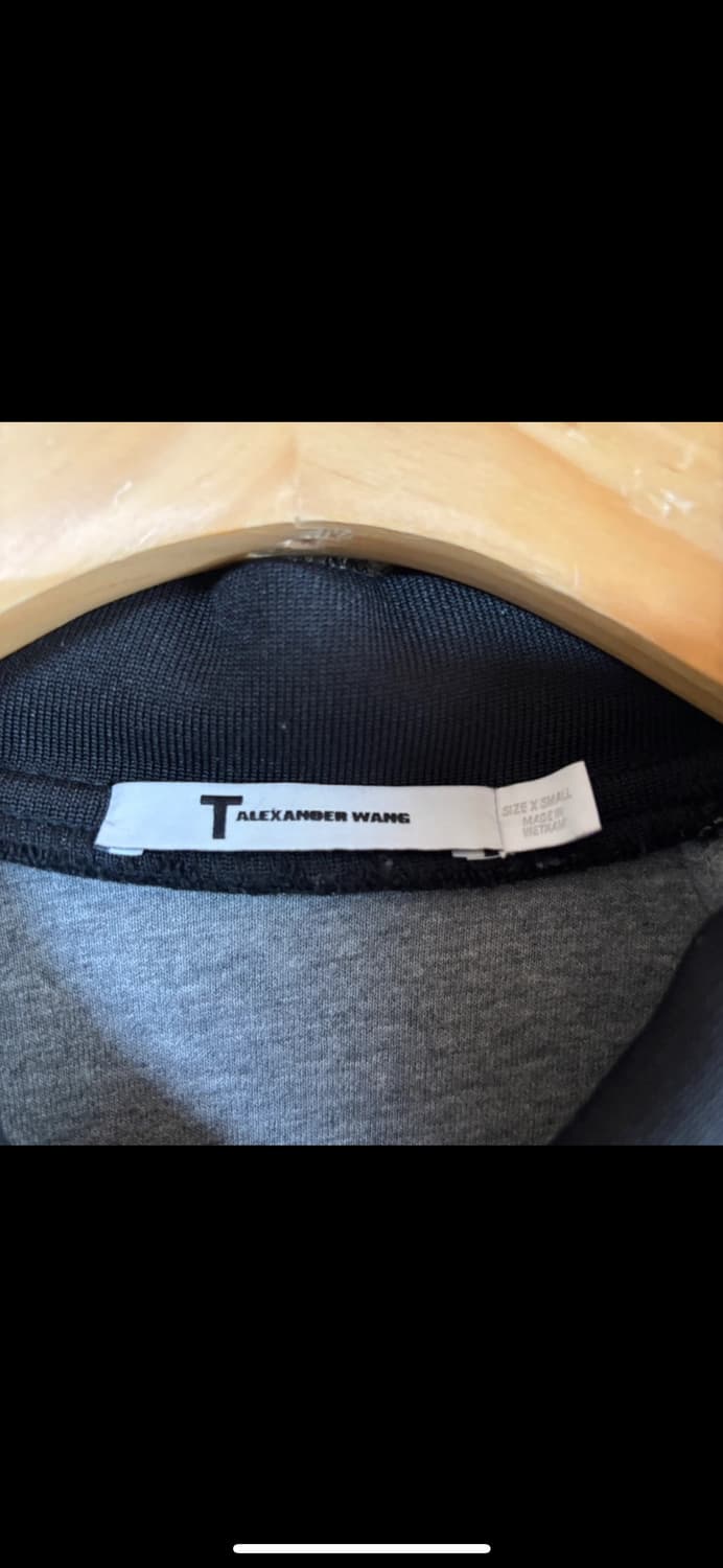 (Xs) 알렉산더왕 배색 봄버 자켓 상품이미지2