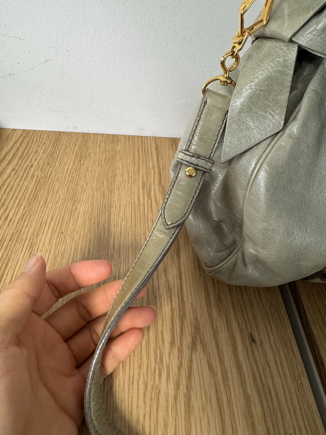 미우미우 보우 사첼 투웨이(정품) 상품이미지7