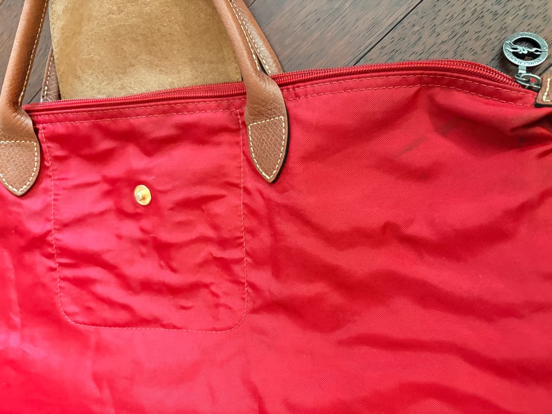 Longchamp 롱샴 오리지널 토트백 레드 상품이미지6