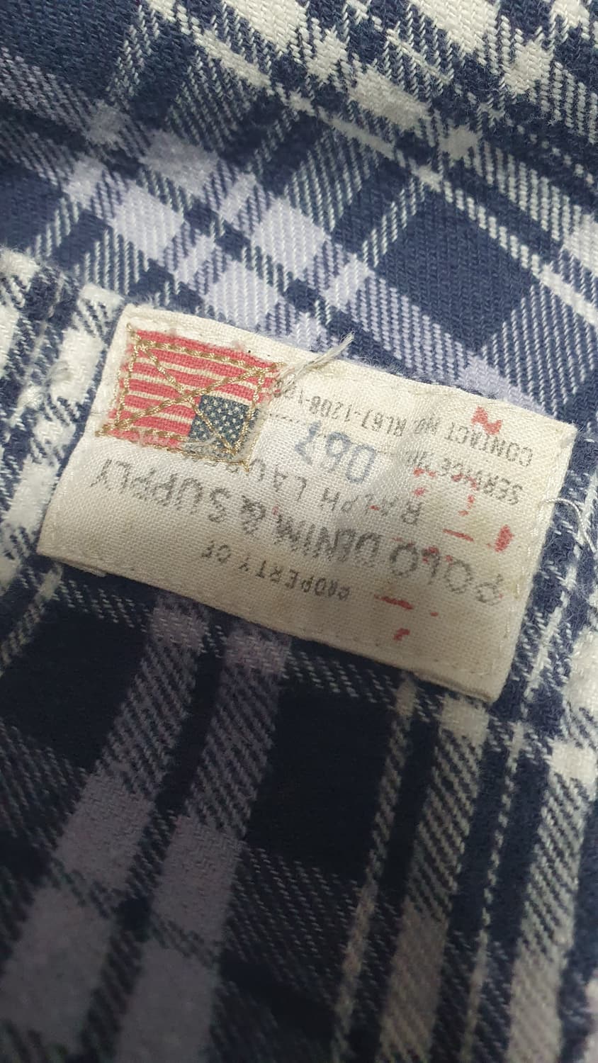 데님앤서플라이 체크셔츠 상품이미지4