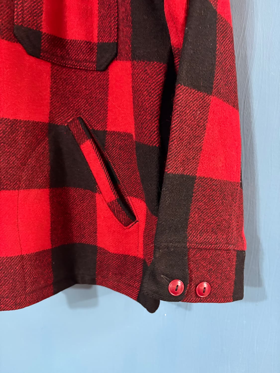 70's Woolrich Buffalo Mackinaw Cruiser   상품이미지2