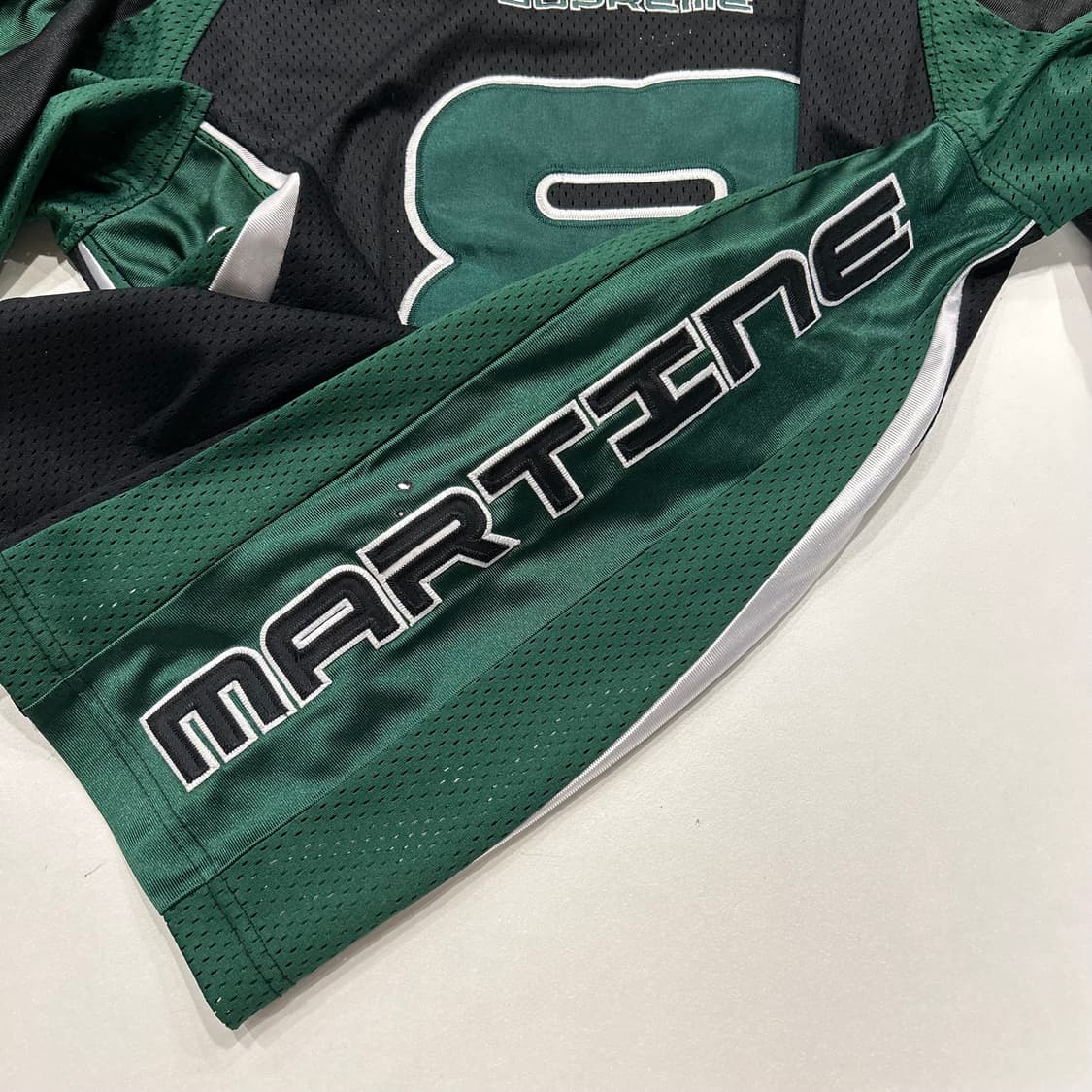 [M] 슈프림 Supreme 마틴로즈 져지 반팔 블랙/그린 B97 상품이미지6