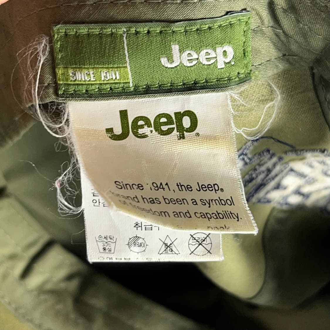 [Jeep] 지프 밀리터리 아메리칸 패치 볼캡 상품이미지4