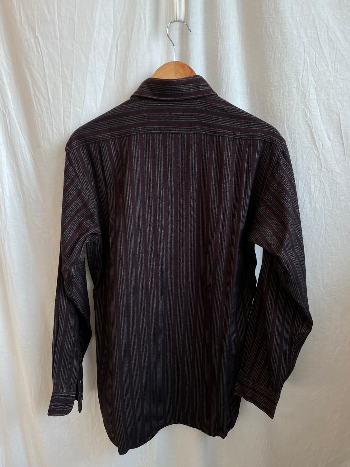 VARIO MODA 자주패턴 더블깃 셔츠(MEN L) 상품이미지8