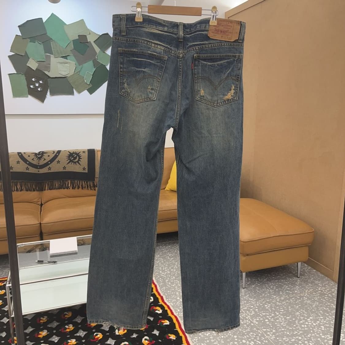 리바이스 569 루즈 스트레이트 핏 데님 청바지 32인치 C06425 상품이미지4