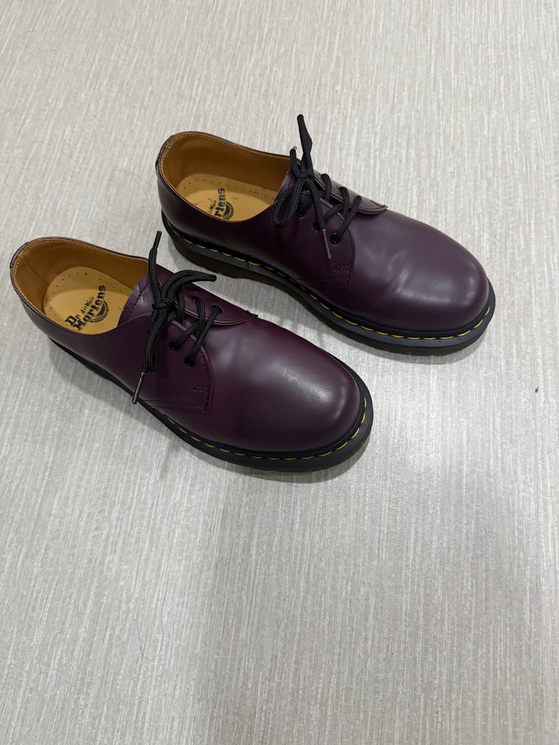 닥터마틴 1461 퍼플 260 새상품급 상품이미지2