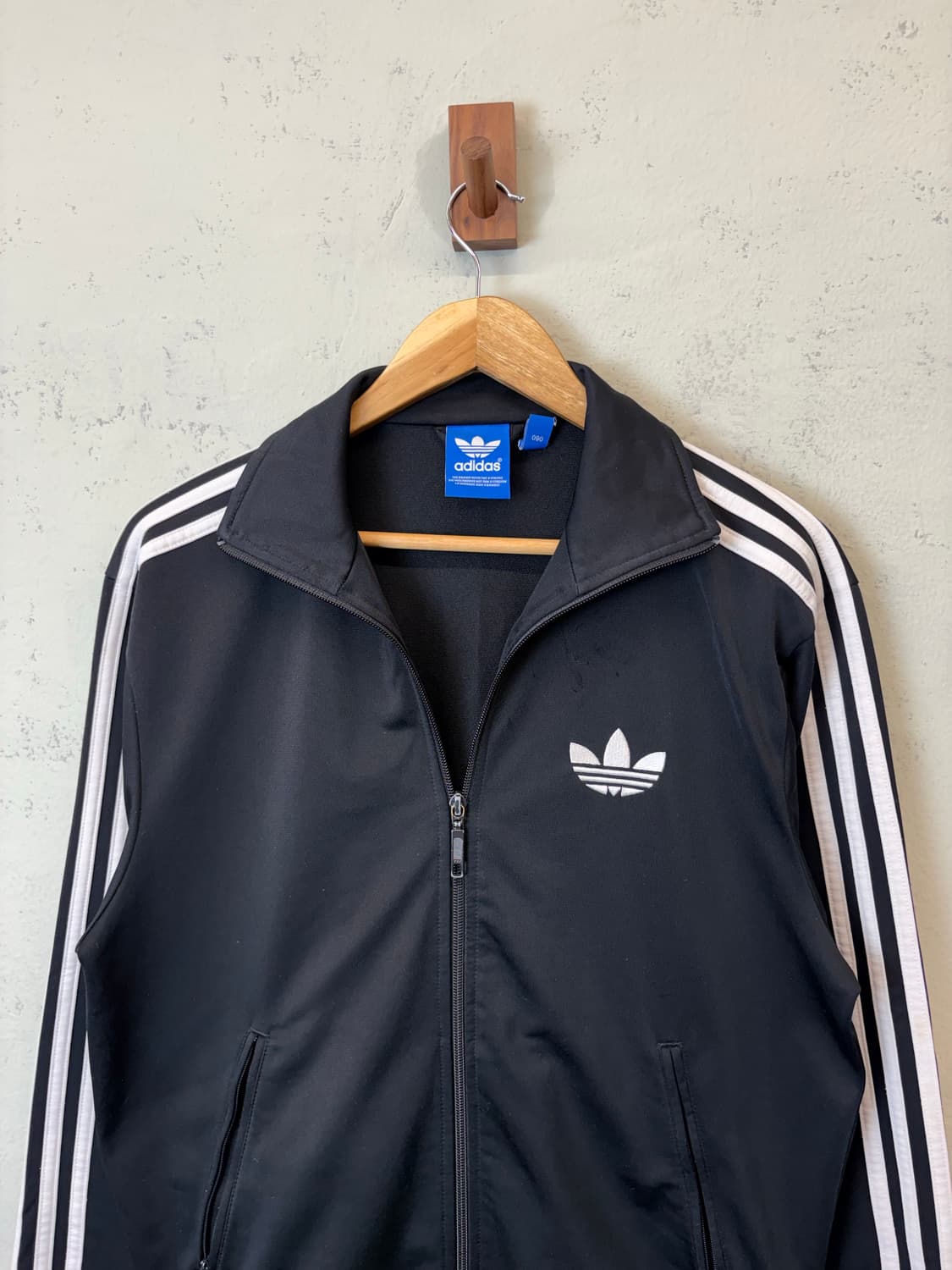 아디다스 구형 파이어버드 트랙탑 져지 블랙 상품이미지4