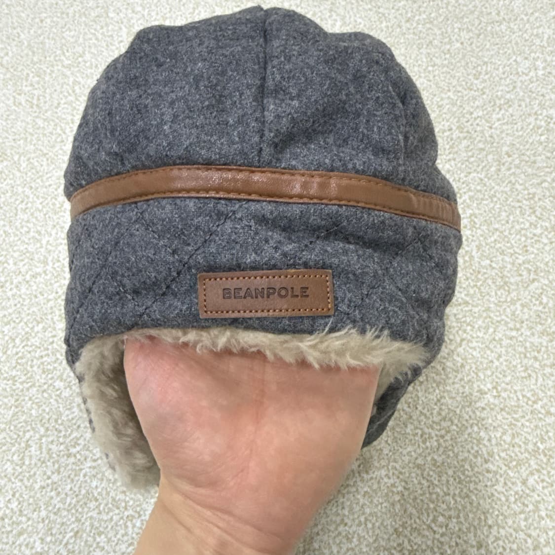 [L] 빈폴 트루퍼 햇 귀도리 군밤모자 0119T2 상품이미지3