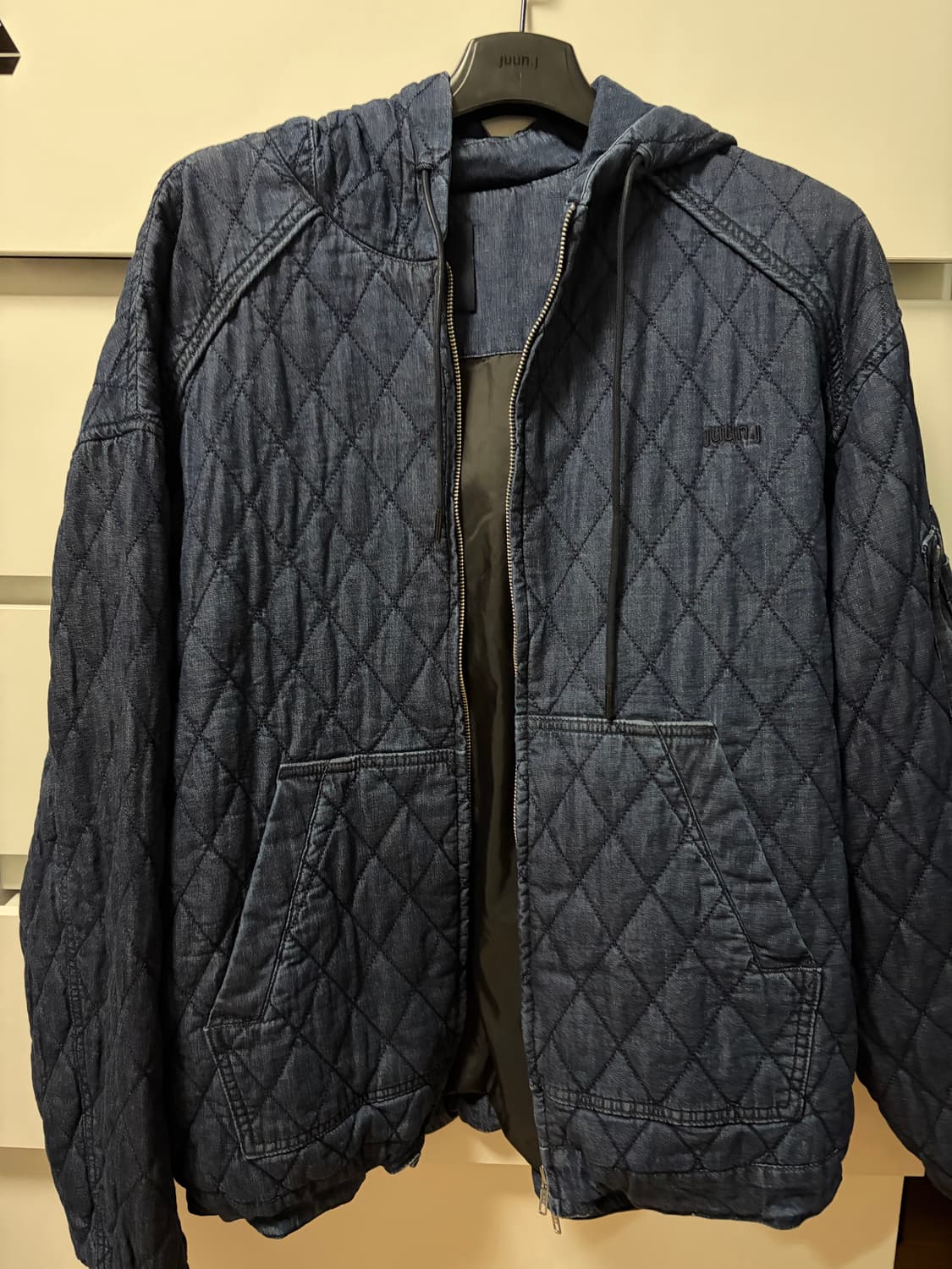 준지 퀼팅 후드  상품이미지1