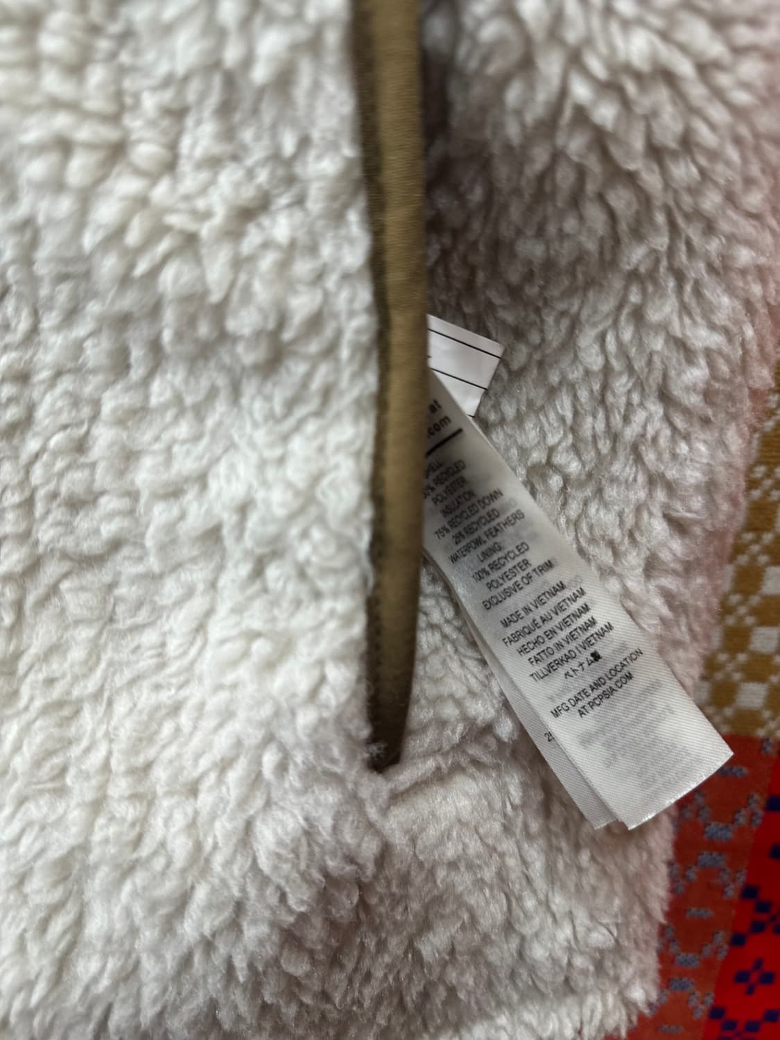 파타고니아 리버시블 패딩 베스트 비비다운 자켓   L 상품이미지5