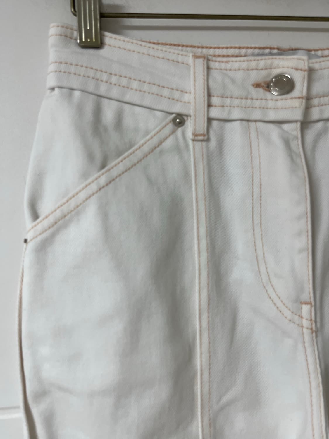 IRO 화이트 데님 상품이미지3