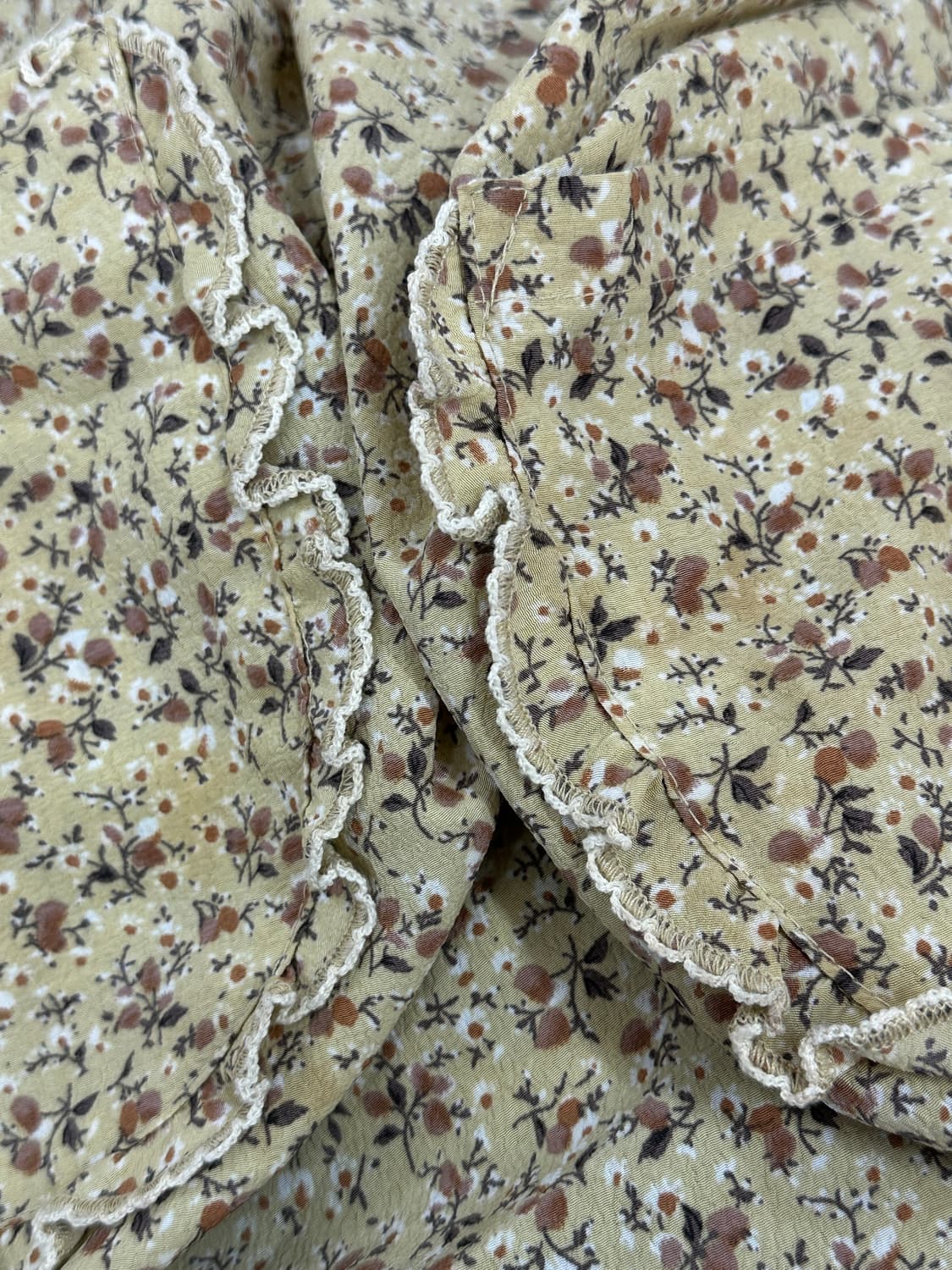 🍵하구미의 원피스 코디세트🍵  레이어드 프릴 플라워 모리걸 말차맛 상품이미지8