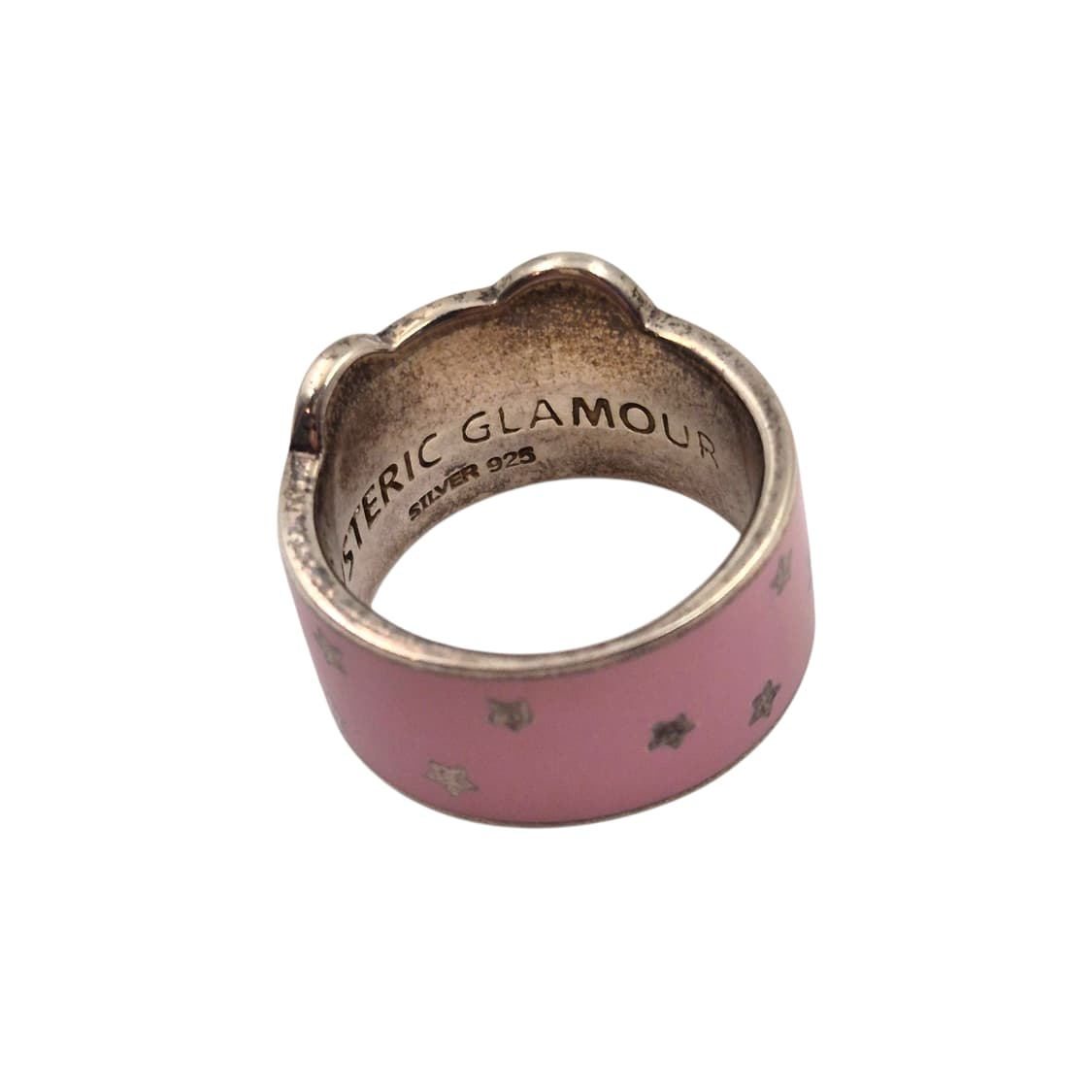 00s 히스테릭글래머 핑크 퍽베어 실버925 링 상품이미지2