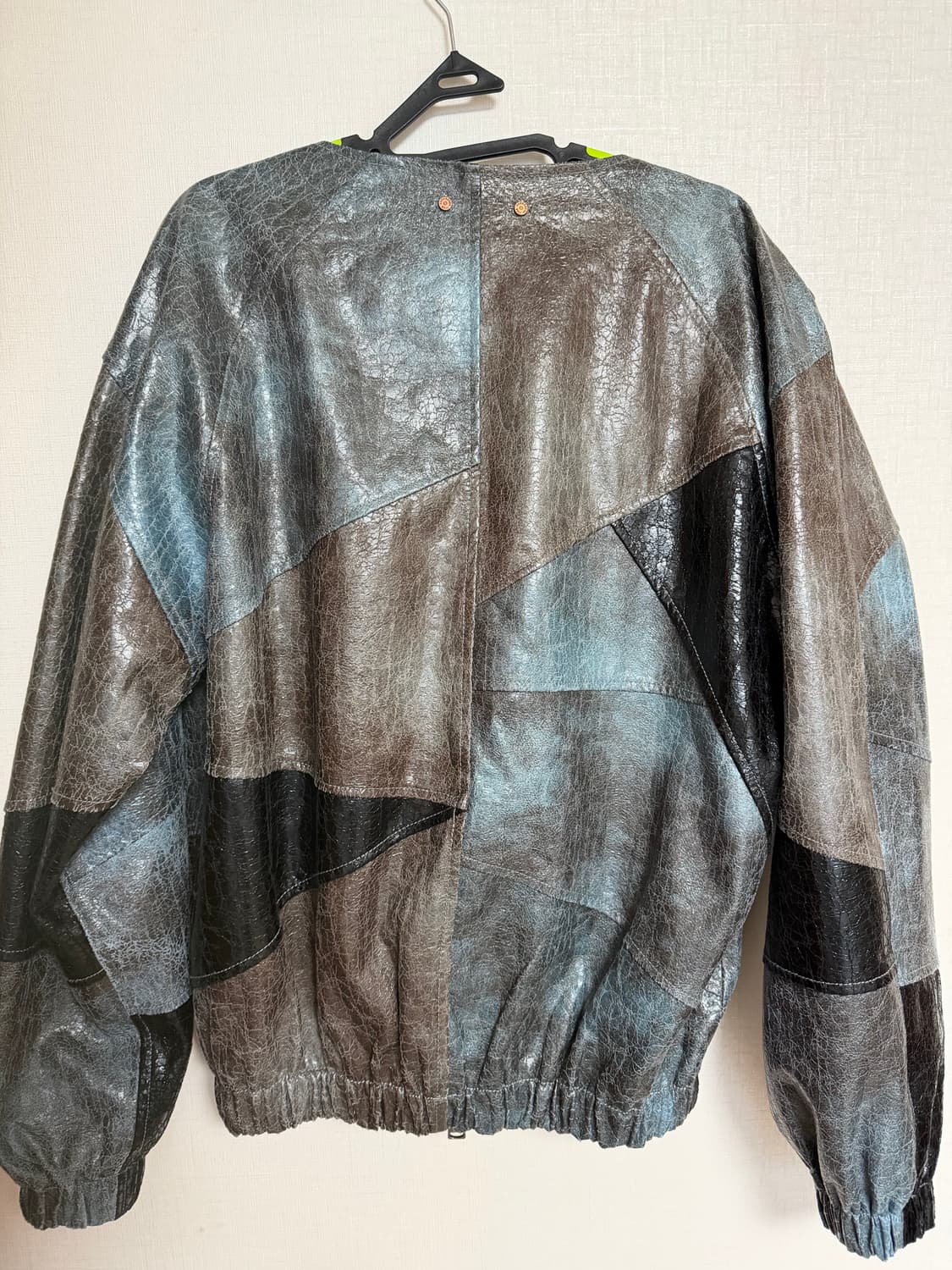 앤더슨벨 포 레더 패치워크 봄버 상품이미지4