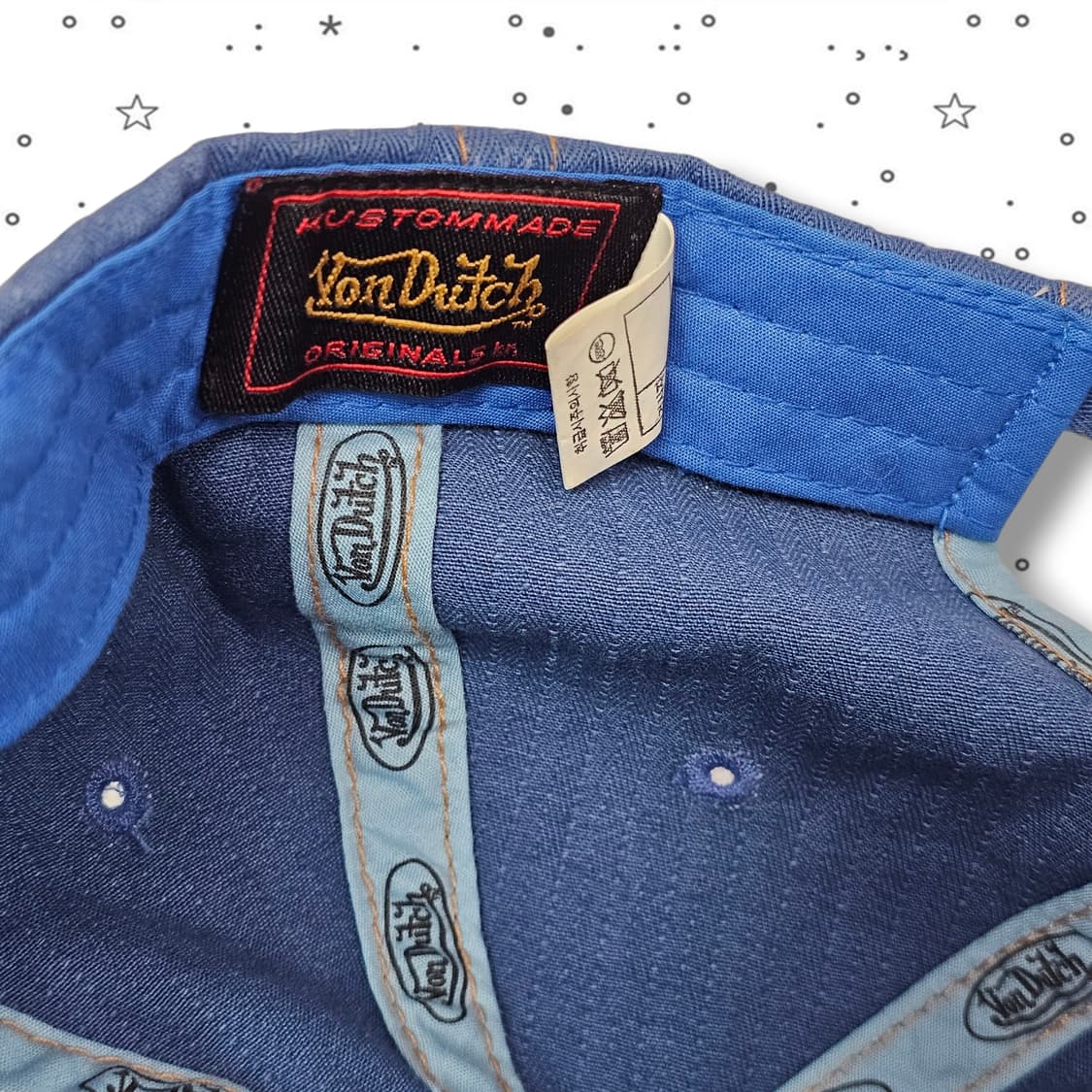  VonDutch 본더치 데님 캡 상품이미지6