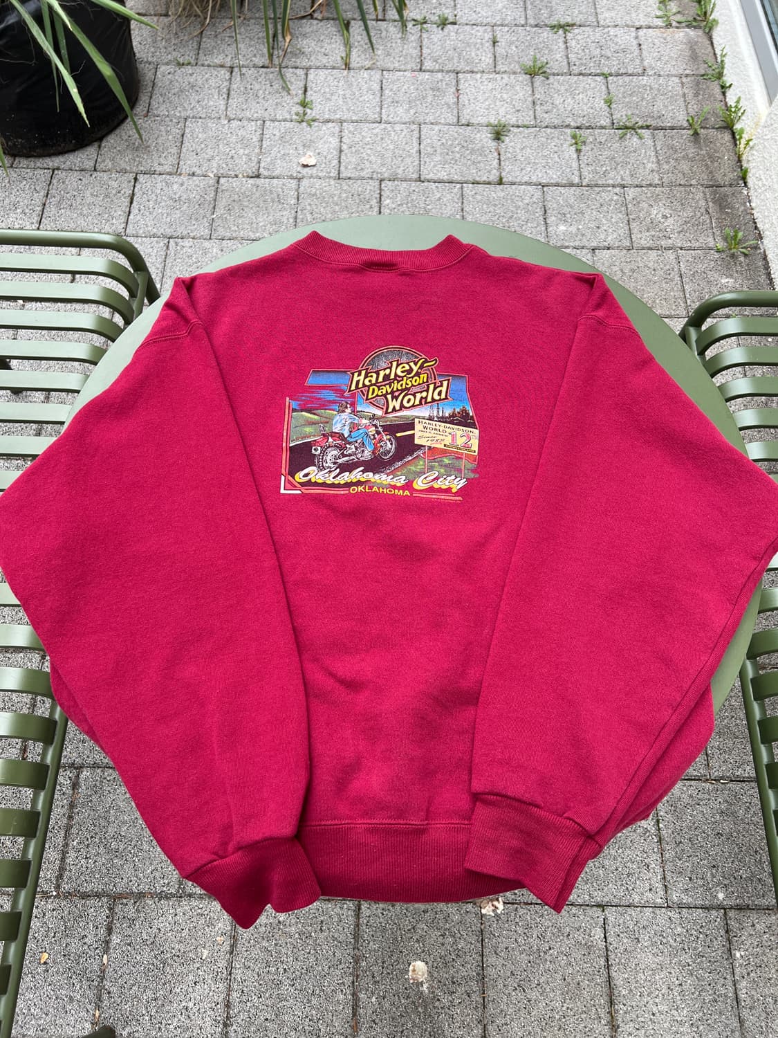 90s Harley Davidson 12주년 스웻셔츠 상품이미지4