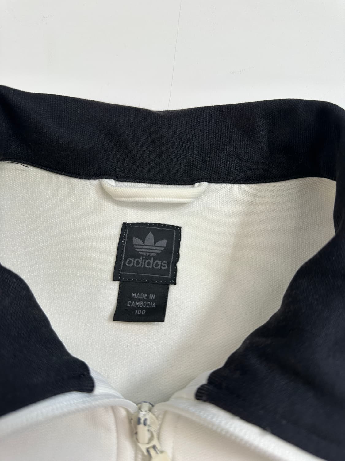 adidas 베켄바우어 화이트 블랙 저지 트랙탑 (100) 상품이미지4