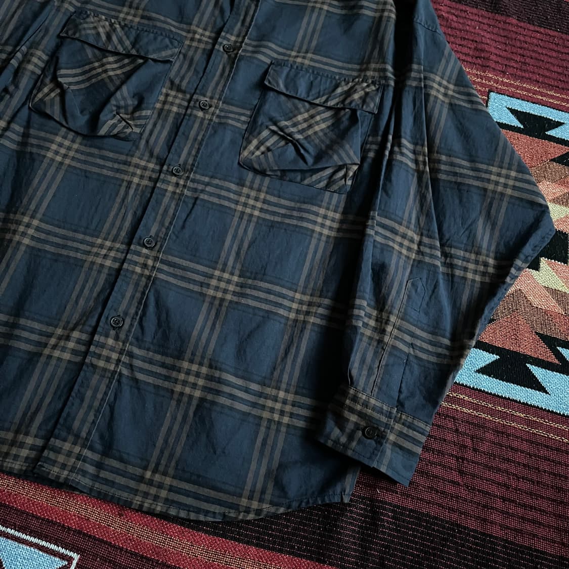 프릭스스토어 포켓 체크 셔츠 FREAK'S STORE 상품이미지4