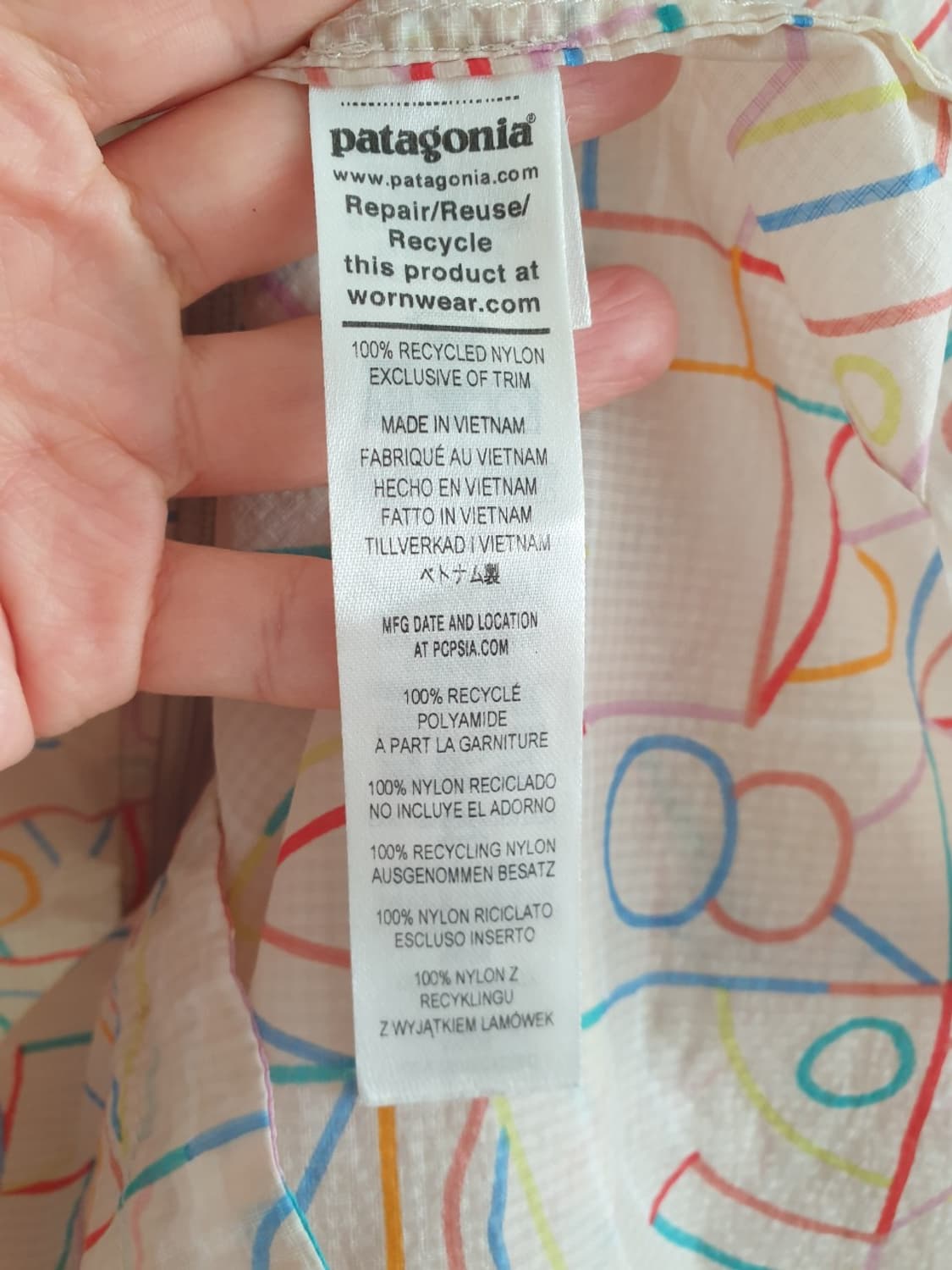 파타고니아 바람막이 점퍼 상품이미지5