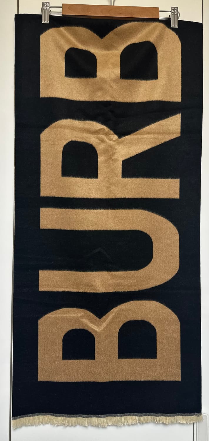 버버리 로고 캐시미어 블랭킷 머플러 남여공용 상품이미지7