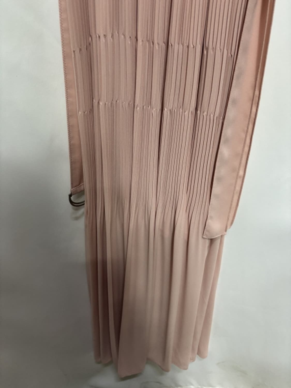 나무그림 민소매 나시 플리츠 쉬폰 롱 원피스 상품이미지3