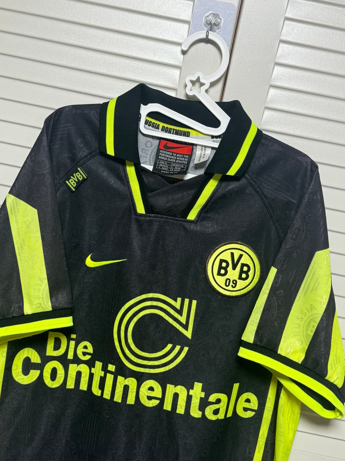 96-97 도르트문트 홈 나이키 유니폼 반팔 상품이미지2
