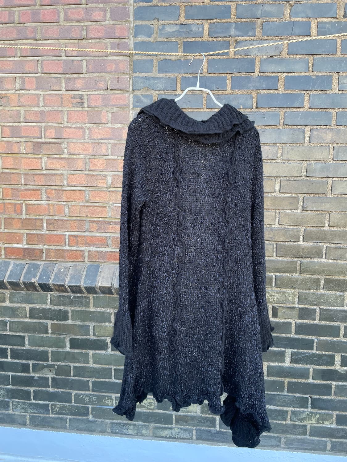 프릴짜임롱가디건 상품이미지3